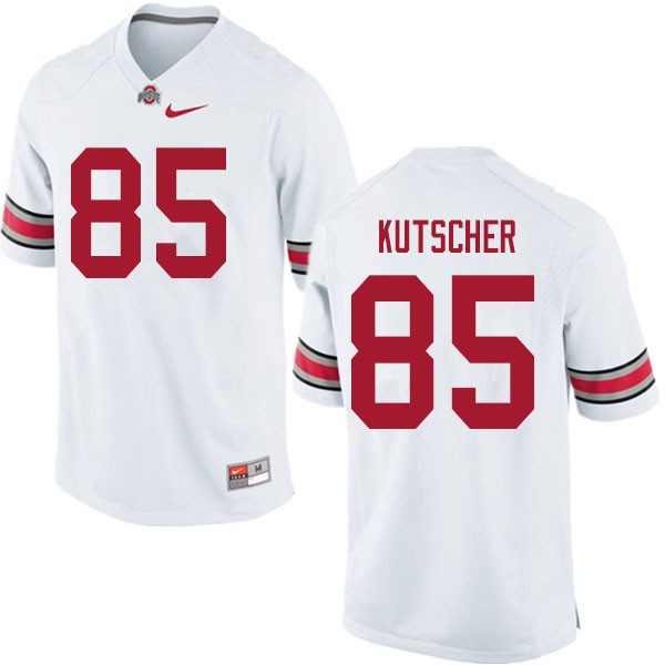 Ohio State Buckeyes #85 Austin Kutscher Men Alumni Jersey White OSU45822